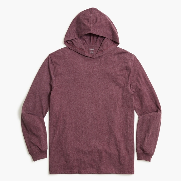 J Crew Men's Washed Jersey Hoodie NEW Size Medium - Picture 2 of 3